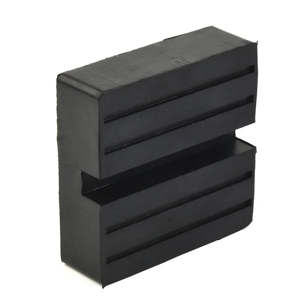 Ing Beam Rubber Support Block Scissor Car Lift Pad Lift-Jack Stand Rubber Pads Black Rubber Slotted Floor-Jack Pad 70x70x25mm 