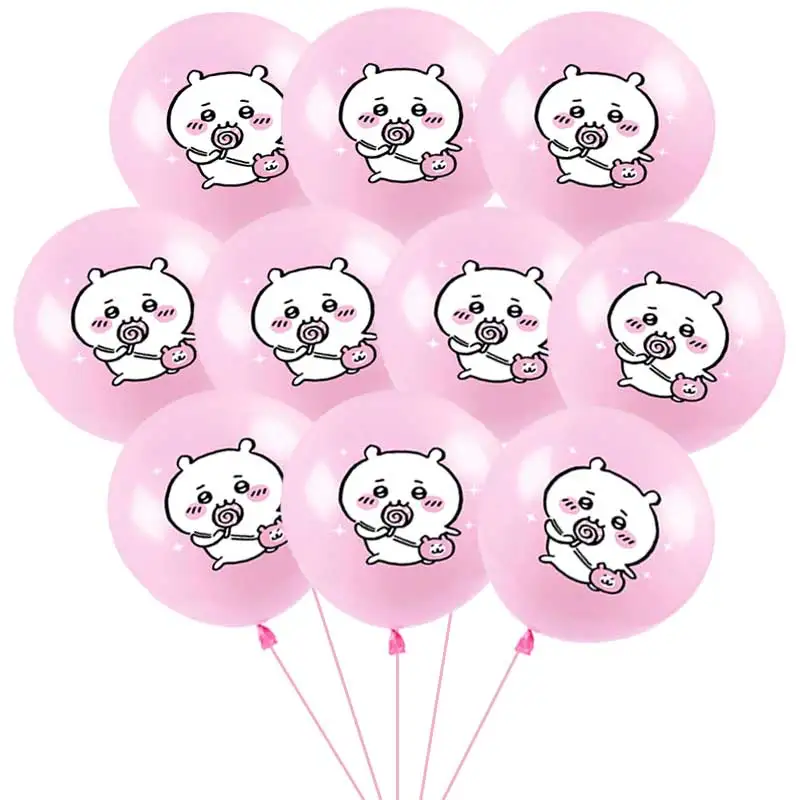 12/24/36/48 قطعة Kawaii Chiikawa تحت عنوان اللاتكس احباط بالون الأطفال حفلة عيد ميلاد بالون للزينة استحمام الطفل لعبة أطفال الهدايا #3