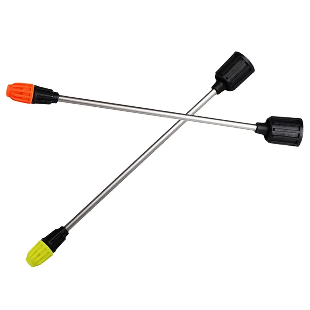 

2pcs Sprayer Pole Extension Long Stainless Steel Watering Spray Pole Garden Agricultural Use Replaceable Sprayer Parts