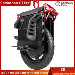 New Extreme Bull Commander GT Pro Plus 168V 4400Wh 50S Battery 4500W Tile Type HT Motor EB Commander Pro+ EUC