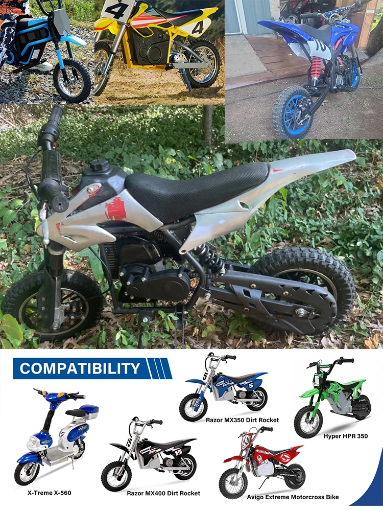 AliExpress NONE 12 1/2x2.75 Pneumatic Tire Inner Tube 12.5x2.75 Tyre For Razor MX350 MX400 Dirt Rocket 49cc Motorcycle Scooter Mini Dirt Bike