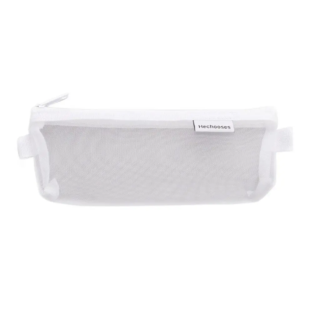 

Hollow Clear Mesh Makeup Bag Candy Color Simple Mini Mesh Storage Bag Coin Purse Korean Style Credit ID Card Holder Outdoor