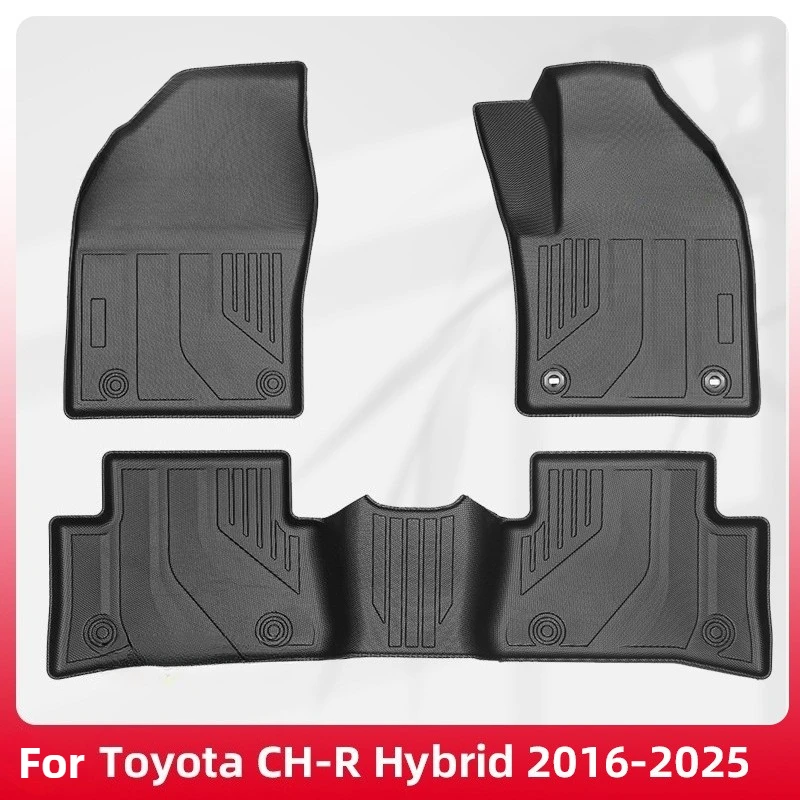 

TPE floor mats for Toyota CH-R Hybrid 2016-2025 right-hand drive car floor mats