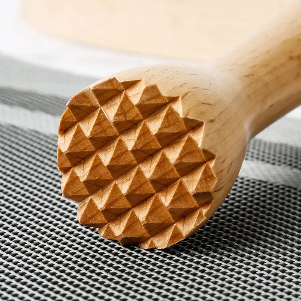 Wooden Fruit Muddler Robust Beech Stirrer Ice Hammer Manual Juice Press Tool For Drinks Cocktail Bar Home Kitchen Gadgets