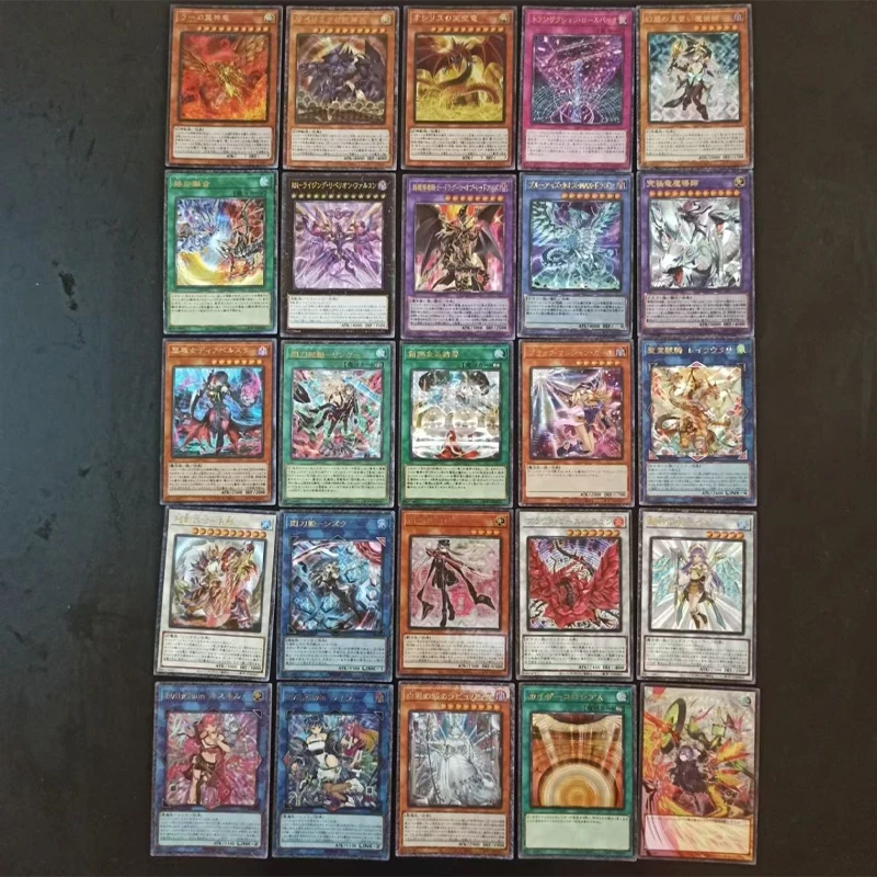 DIY Yu-Gi-Oh! Karta Flash UTR Anime THE SUN OF GOD DRAGON Ver Karta Kolekcjonerska Kreskówkowy Smok Magia Master Karta z Podpisem Prezent