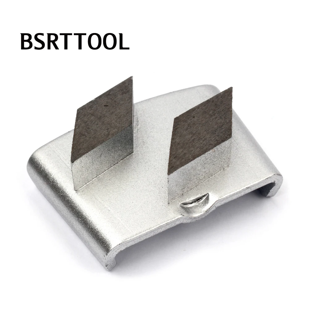 BSRTTOOL Sàn Bê Tông Mài Kim Cương Kim Loại Miếng Đánh Bóng Kim Cương Lưỡi Dao Xay Đĩa Cho Sàn Thô Đánh Bóng
