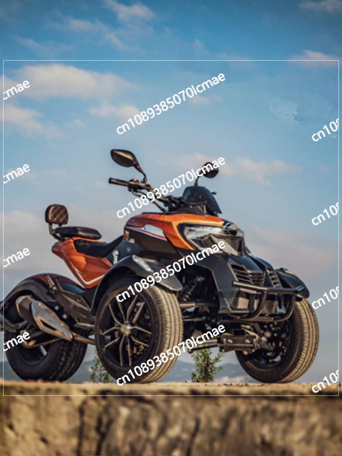 Three wheeled motorcycle, smooth road 300JM200 off-road motorcycle