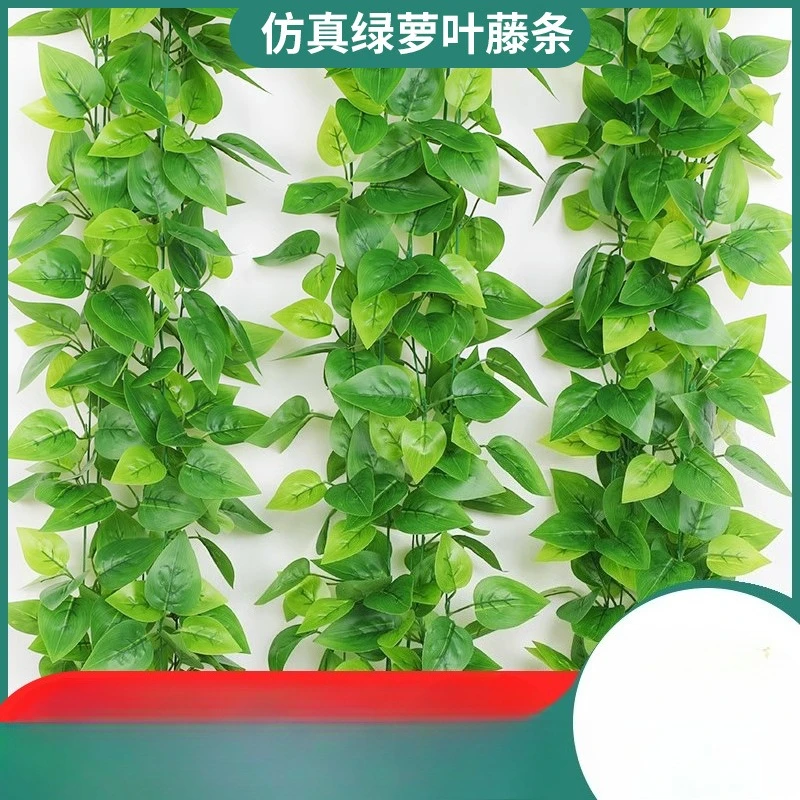 

Artificial Ivy Vine Fake Plastic Leaves Hanging Plants Decor for Home Garden Wall