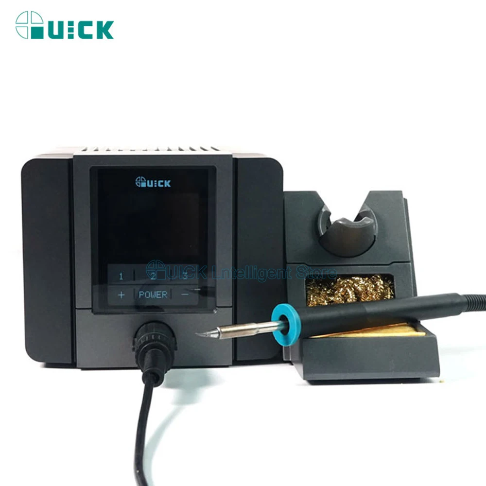 Soldering Stations QUICK TS1200A Welding Station Digital Display Lead-free 120W Intelligent Anti-static Electric Soldering Irons