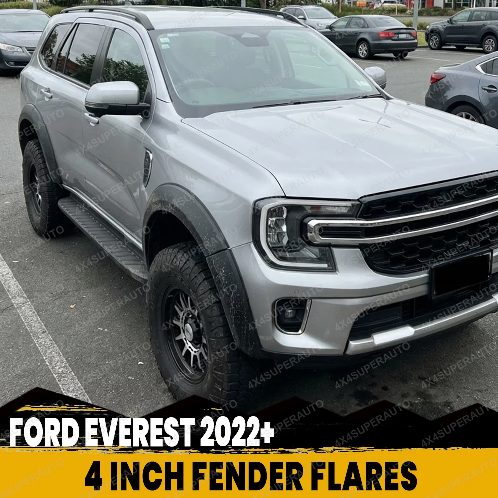 

Брызговики, протектор свода колеса для Ford Everest 2023 +, спортивный тренд следующего поколения, титановые аксессуары для внедорожников 4X4, брызговики