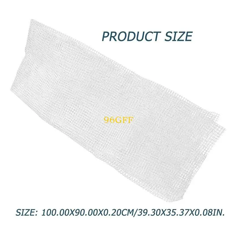 96GF Invisible Aquarium Screen Net Fish transparente para cubierta tanque Anti-saltre Reemplazo