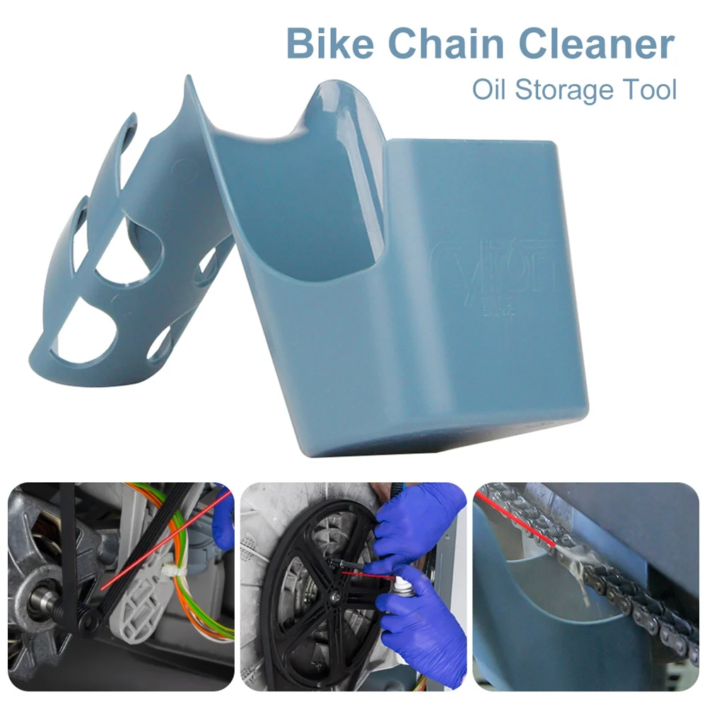 Bicycle Oil Storage Tool Box Motorcycle Chain Oil Anti-Splash Oil Pollution Tool Cycling Lubricant Cleaner Tool Bike Accessories