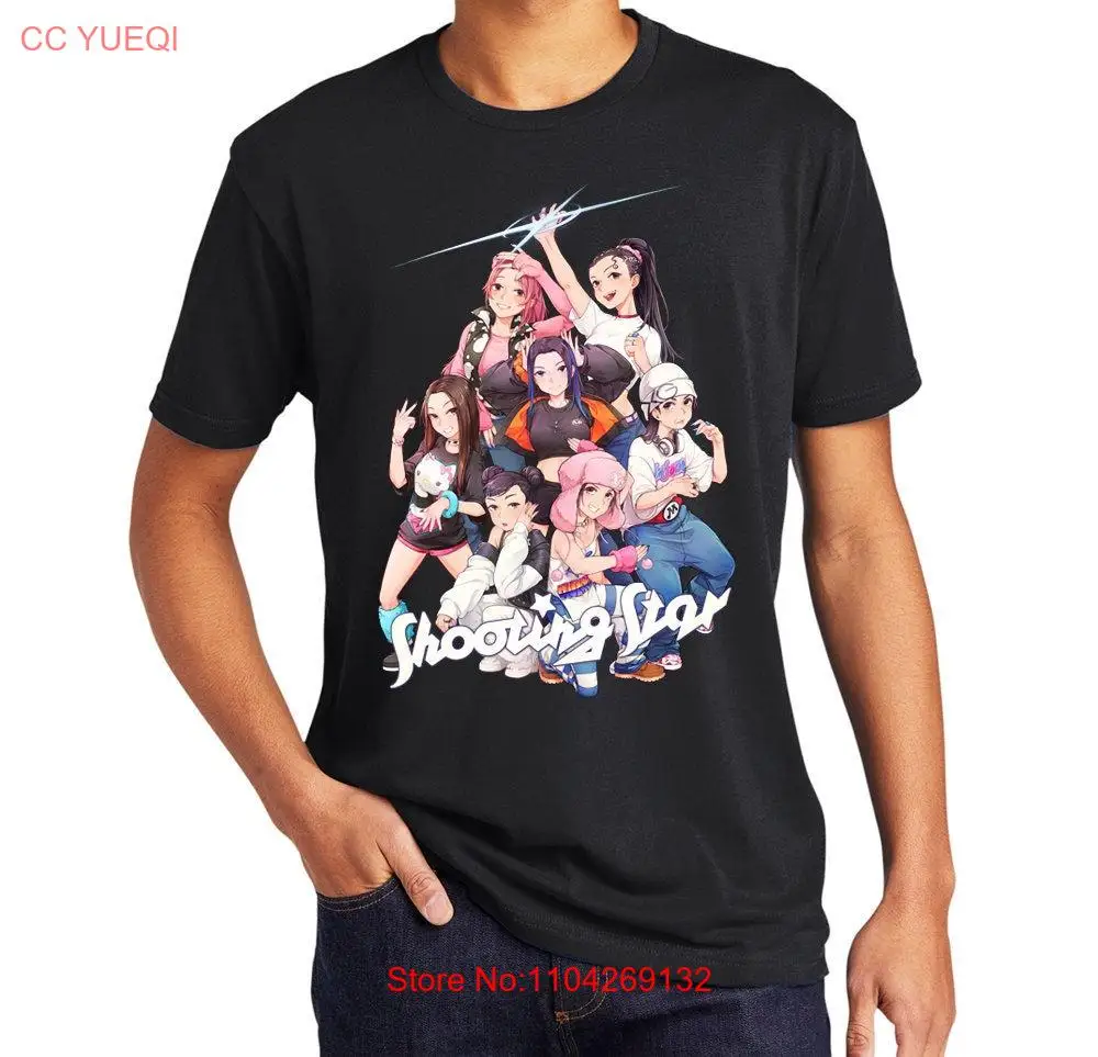 Camiseta de anime inspirada en XG Shooting Star KPOP Merch de manga larga o corta