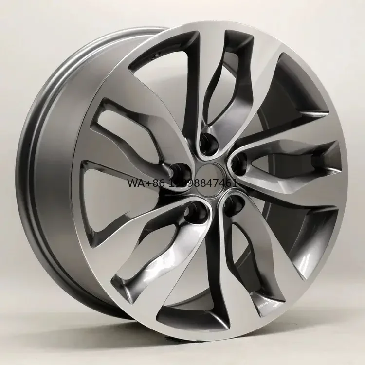 

Заводская цена, индивидуальный размер, 18/19 дюймов, автомобильные диски серого/черного цвета с механической обработкой поверхности для Hyundai