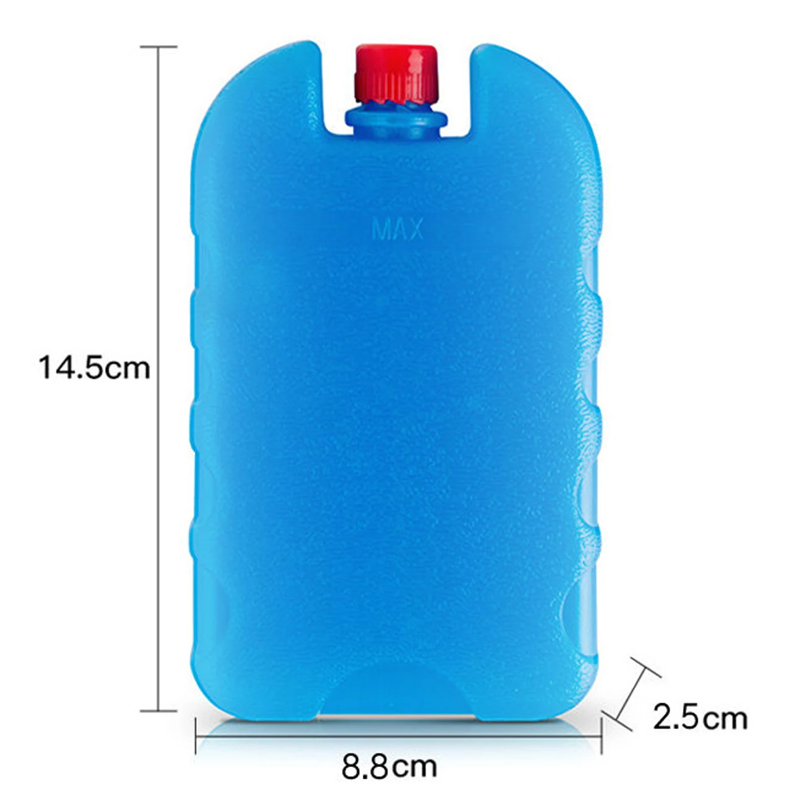 Reusable Ice Brick Ice Block Ice Pack Good Sealing Performance Freezer Box for Kids Lunch Box Insulated Lunch Bag