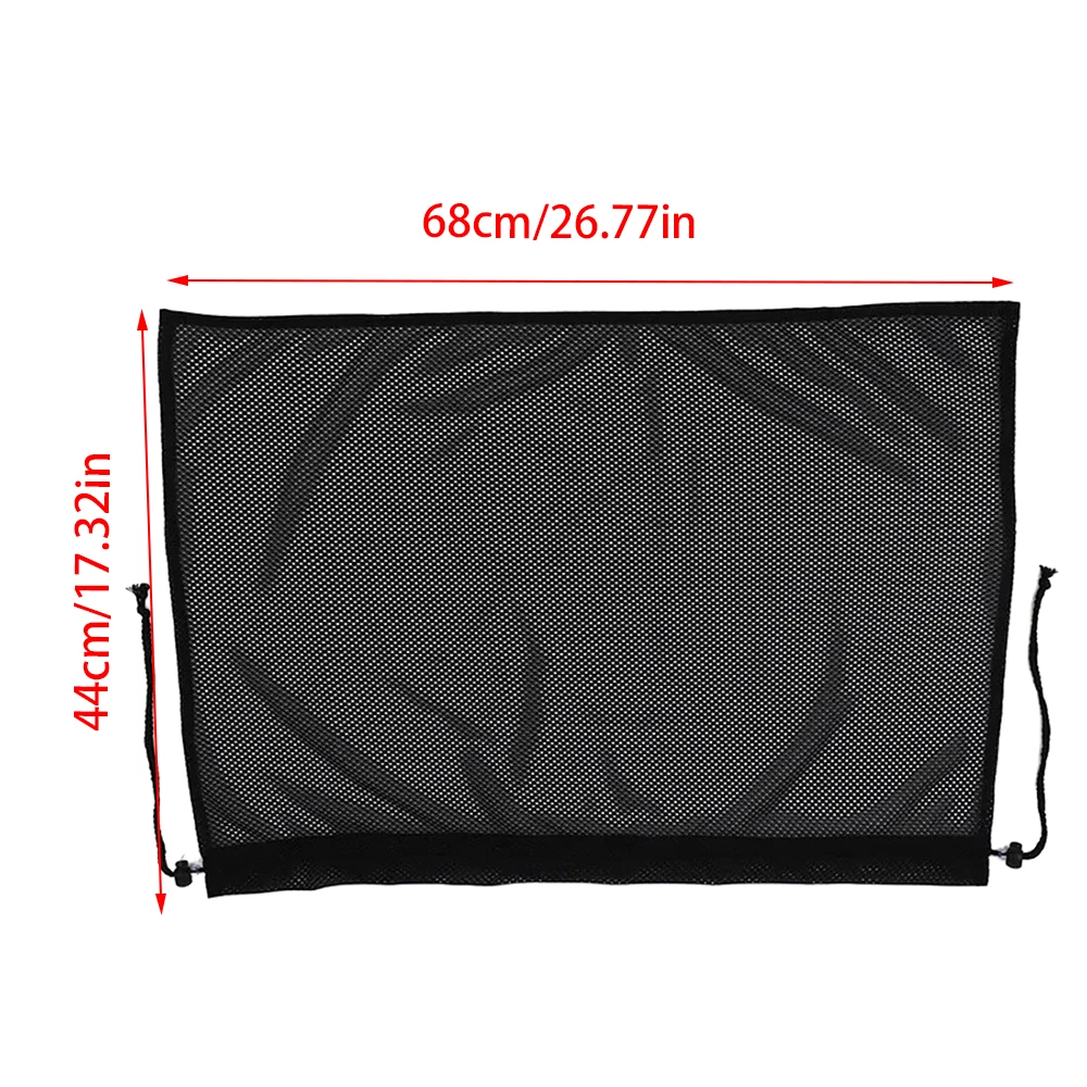 Car Sunshade Curtains Universal Side Window Shades Curtains Protection Repellent Mosquito Mesh Net Sunshade Auto Accessories