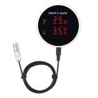 Tuya Wifi Temperature And Humidity Sensor External Probe Digital LCD Display Indoor Thermometer Hygrometer