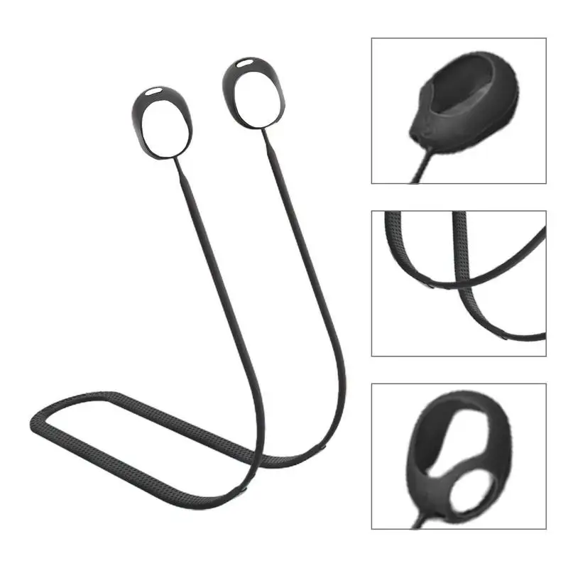 Anti Lost Strap For Google Pro Soft Silicone Lanyard Sports Accessories Neck Rope Cord For Running Dancing Fitness