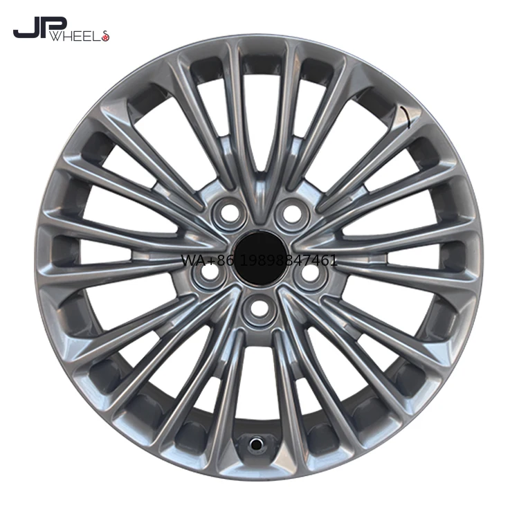 

Aluminum Alloy Wheel 17x7.5 18X8 5x114.3 Remanufactured Black Finish Mesh Design Passenger Car Rims OEM ODM Factory Direct for