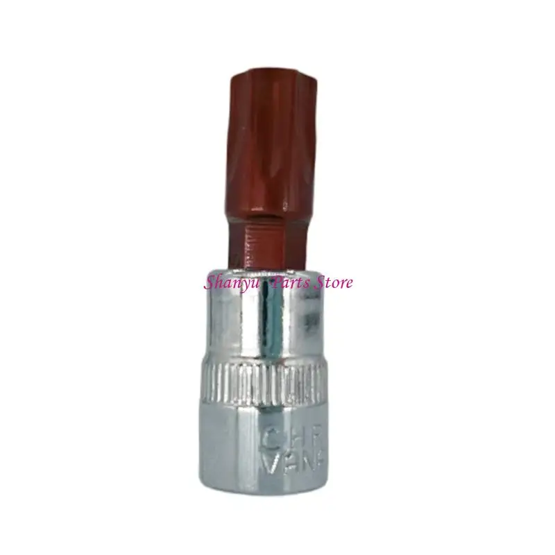

Strong Strength Steel 1/4 Drive Bit Short Socket Wear Resistant Tool for Tight Spaces & Precisions Fit in Automotive Repair R6FB