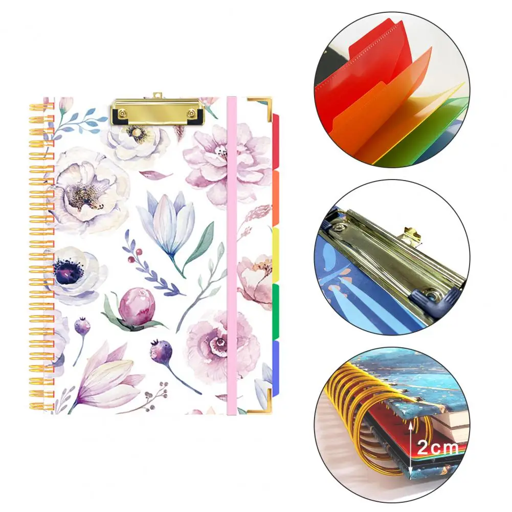 الحافظة من الورق المقوى مع الحافظة ، التسمية الملونة ، مؤشر ، دوامة ، مجلد ملف وثيقة ، تنظيم ، الأوراق الحالية ، تنظيم