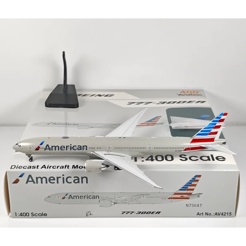 

Aviation 1/400 Scale American Airlines B777-300ER N736AT Die-cast Alloy Aircraft Model Collectible Decorative ornament