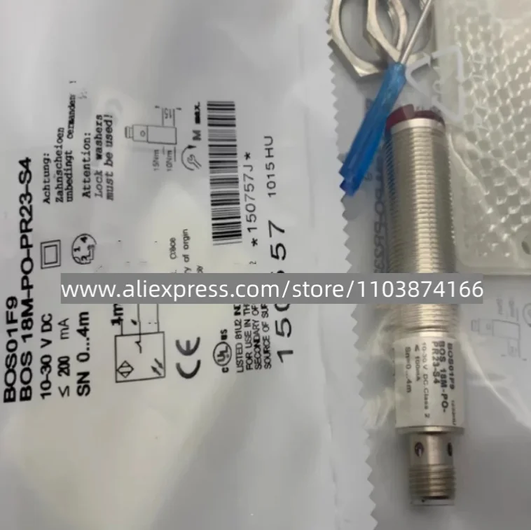 

Новый бесконтактный переключатель BOS 18M-P0-1RB-E5-C-S4 BOS 18M-PO-1RB-E5-C-S4