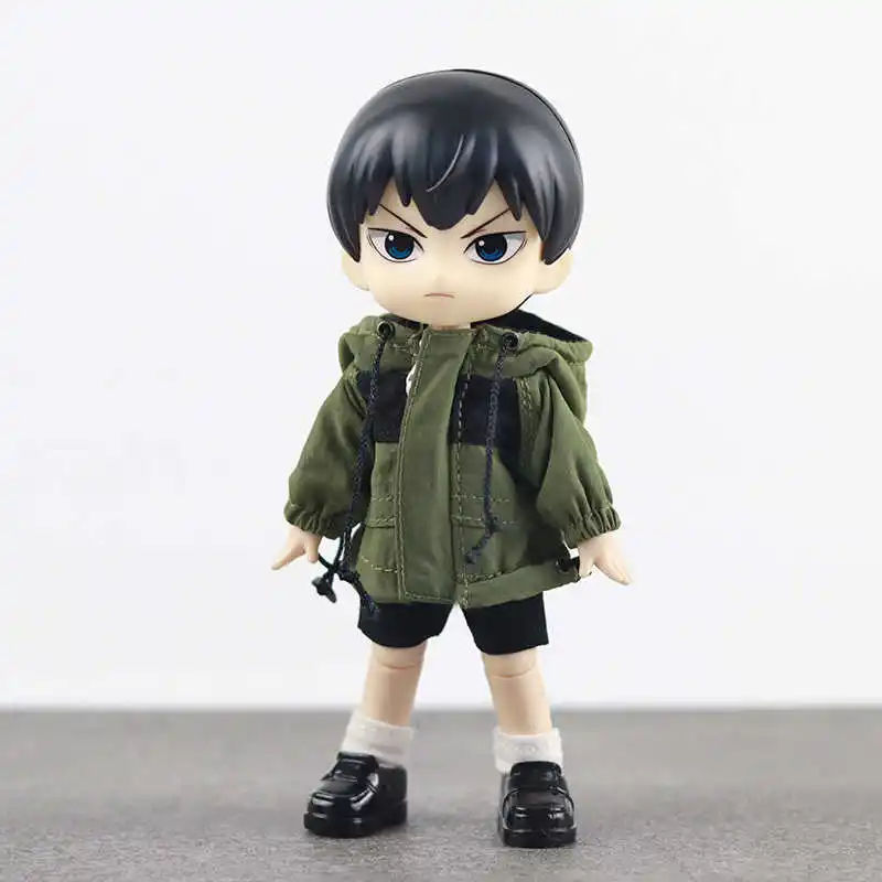 Cute Ob11 1/12 Haikyu Kozume Kenma Commoner Bjd Doll Model Anime Action Figure Model Doll Toy With Clothing Set Gift In Stock