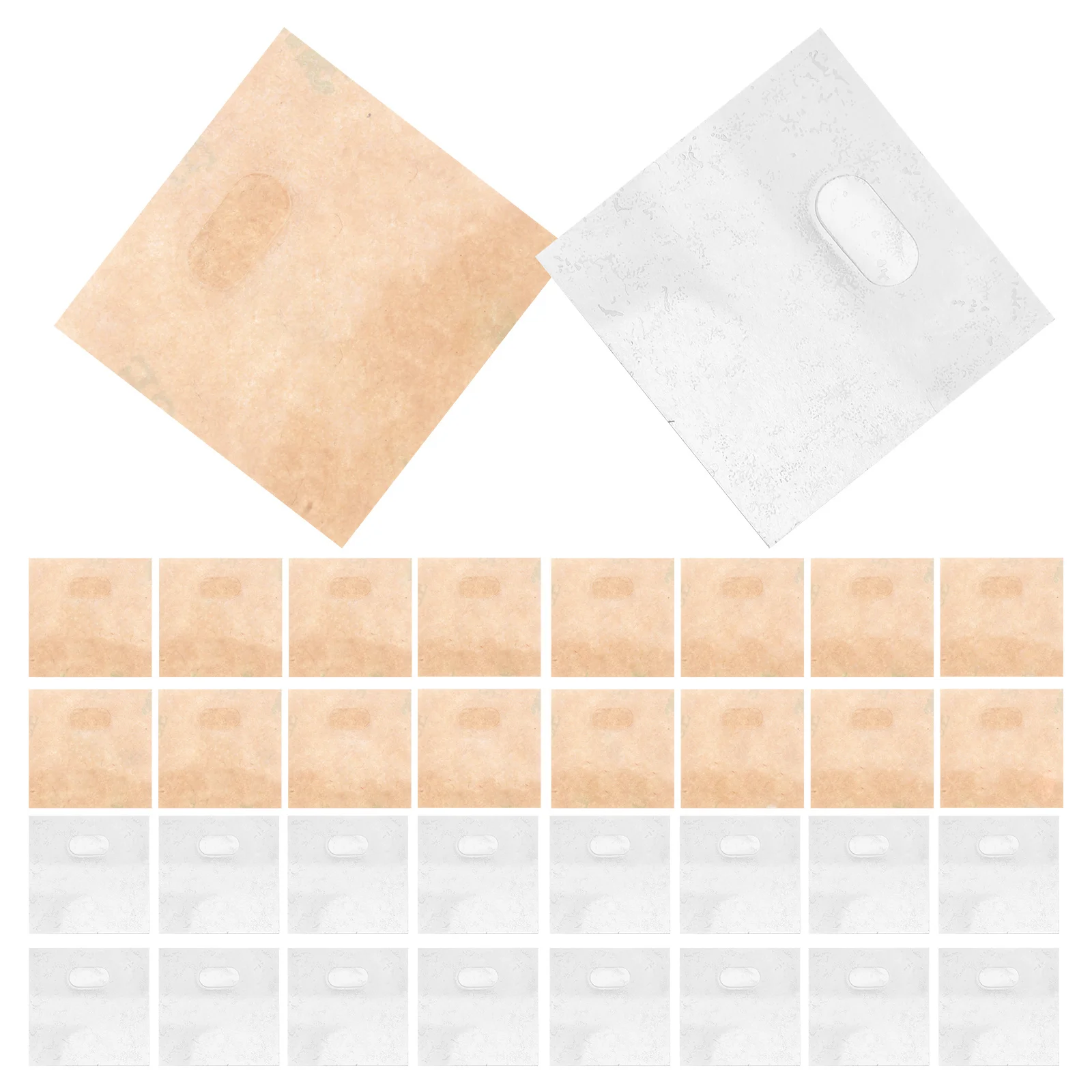 

20Pcs Vertical Blind Repair Vane Savers Strong Replacement Parts for Broken Blinds Easy Installation Blind Tabs