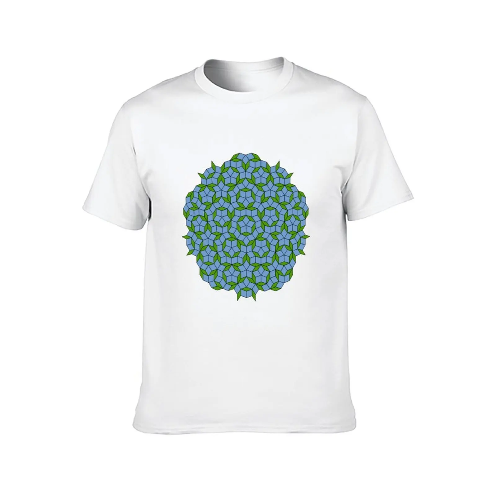 تي شيرت Penrose Tiling تي شيرت جرافيك للرجال تي شيرت قطني عالي الجودة