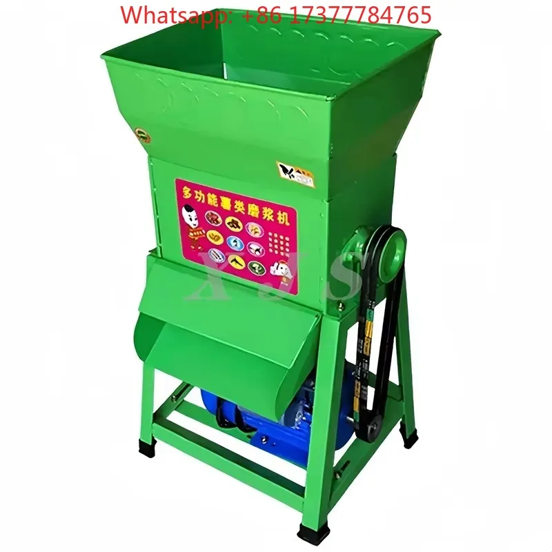 High Efficiency Cassava Crushing Grinding Machine - 1000kg/h Capacity for Starch Processing