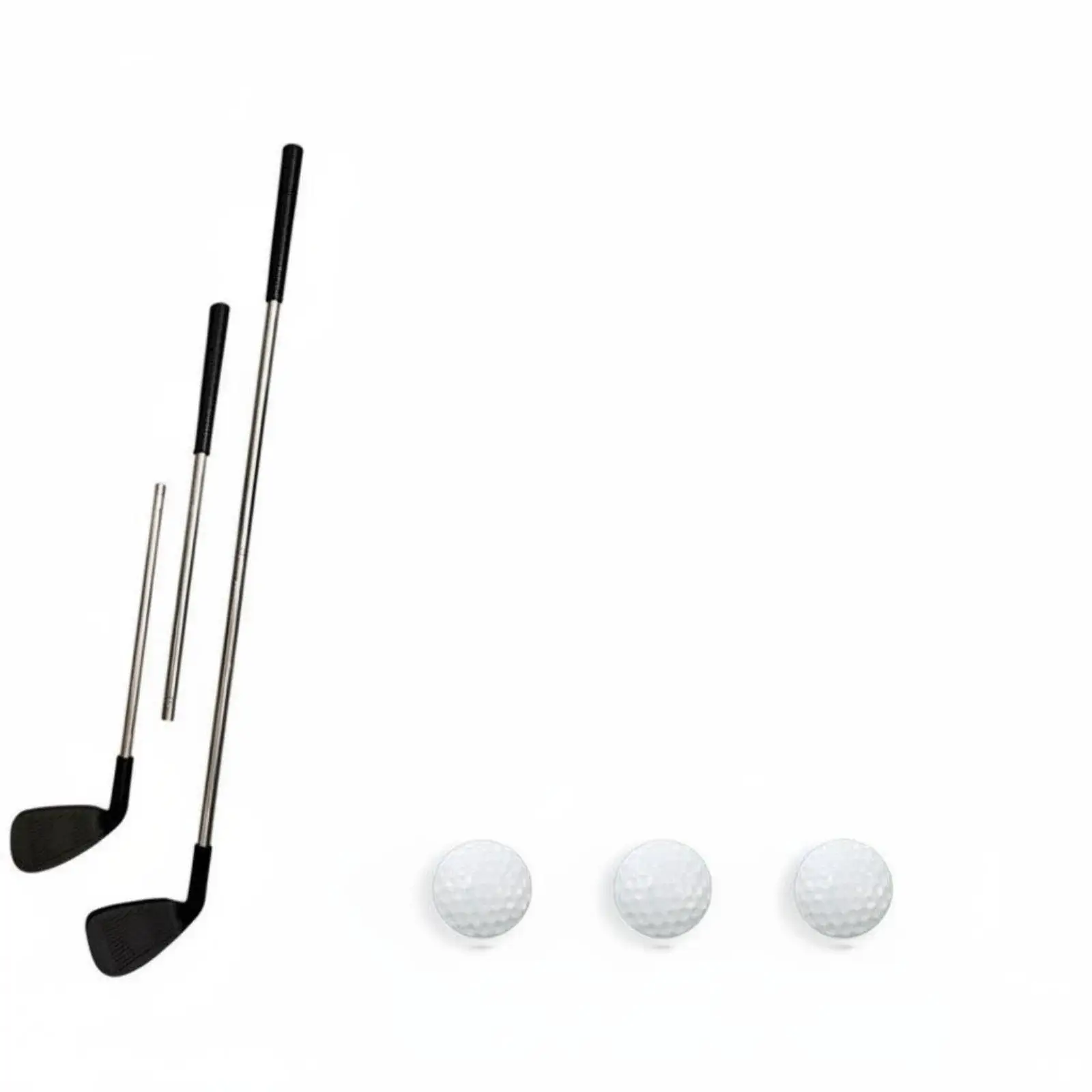 Foldable Children Training Club Stainless Steel Golf Practice Accessory Lightweight Junior Sports Tool for Kids Game