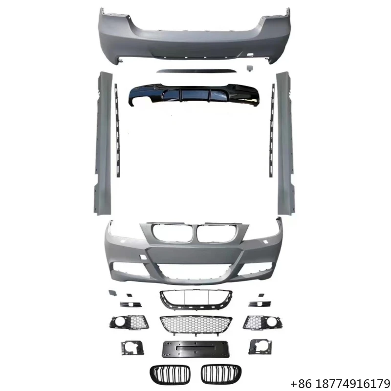 

For 3 Series E90 Accessories M Tech BodyKit for 330d LCI Facelift M Sport E90 318i 325d 328i 330e 335d Whole bodykit
