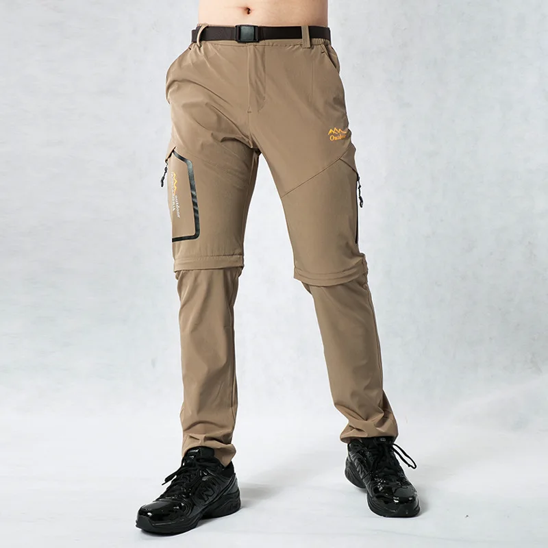 

MRMT 2024 Brand New Men's Outdoor Quick Dry Pants Men's Waterproof Quick Dry Charge Pants Detachable Stretch Pants