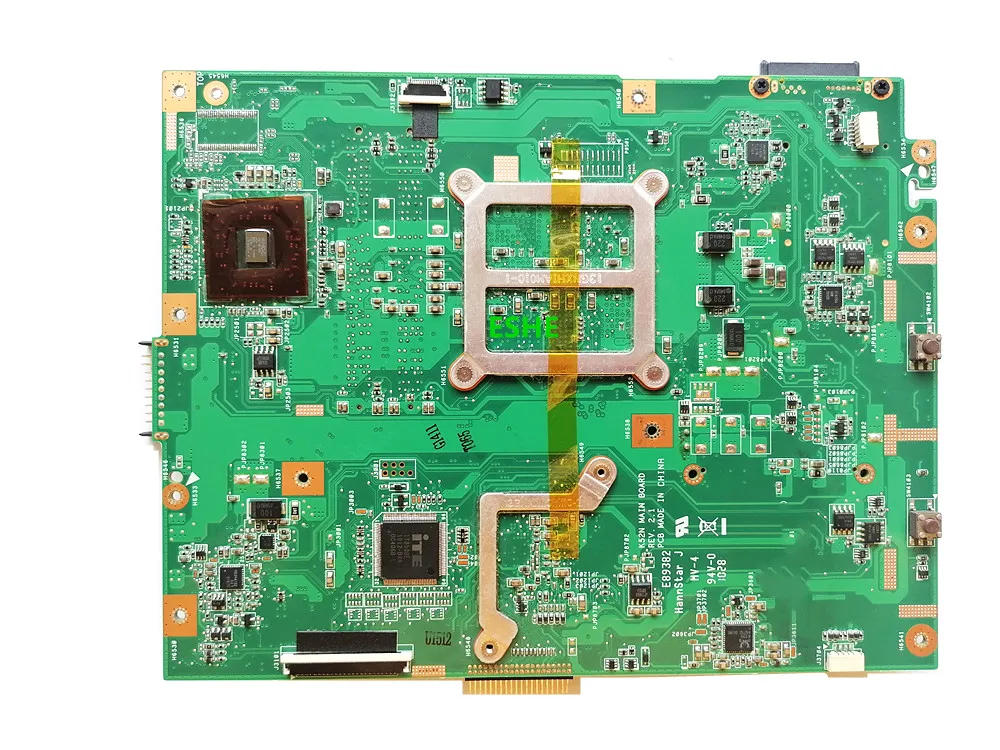 Imagem -02 - Rev: 2.1 para Asus K52 X52n K52n A52n Portátil Placa-mãe 100 Trabalho de Teste K52n