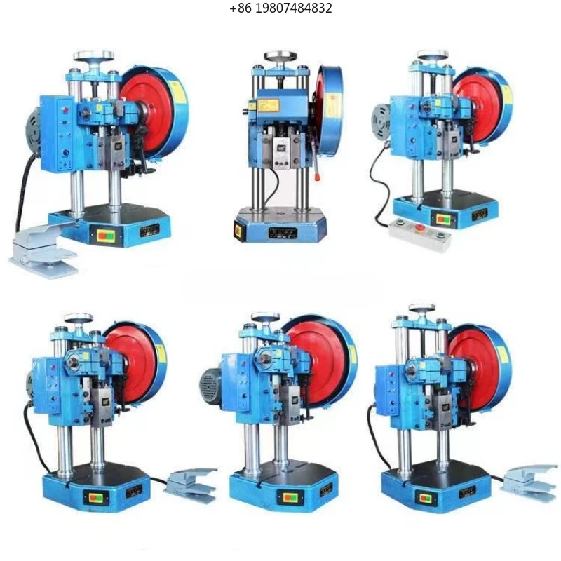 Press/electric Small Stamping Machine on the Table 1 Ton Desktop Small Punch