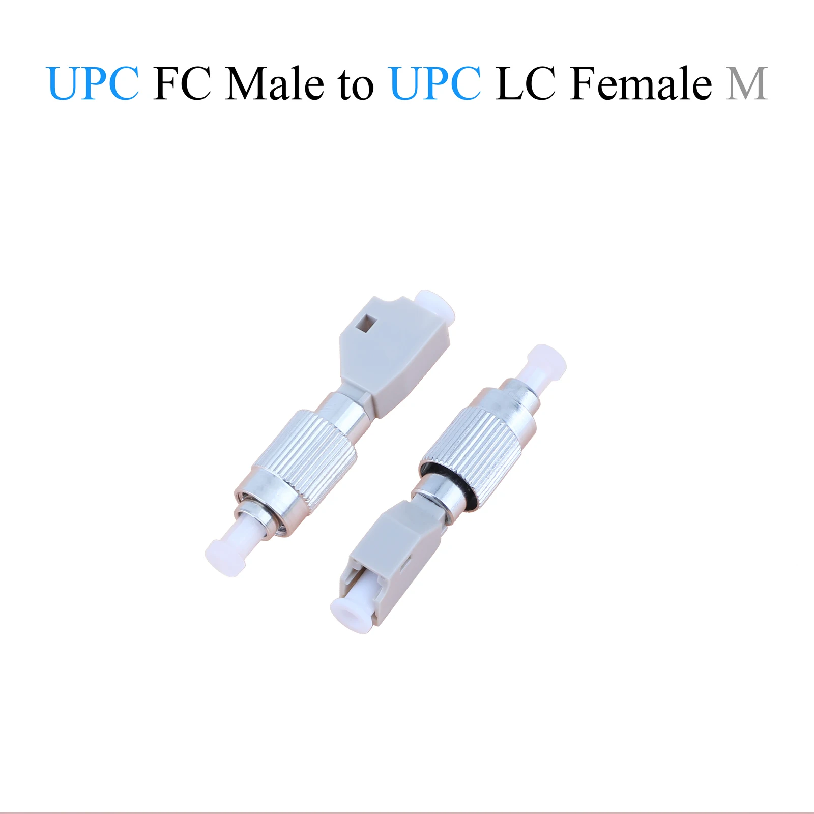 2 Stuks Glasvezel Fc Apc/Upc Mannelijk Naar Lc Upc/Apc/Om3/Om4 Vrouwelijke Adapter Single-Mode Multimode Converter Connector