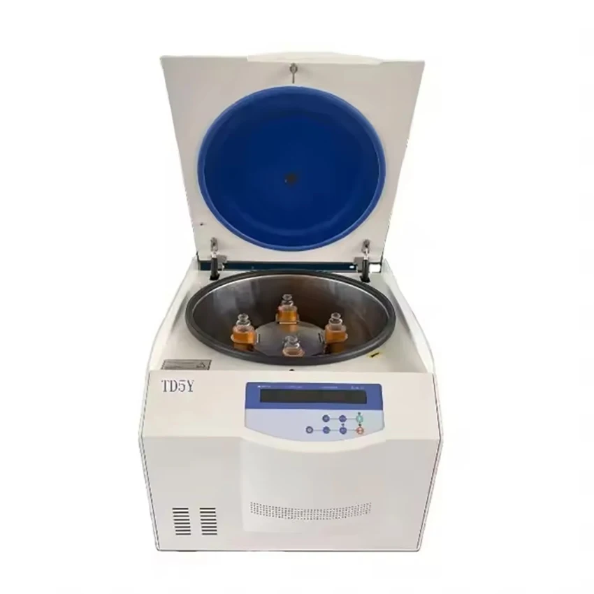 WEST TUNE TD5Y 4*100ml 4000rpm Tabletop Crude Oil Moisture Determining Centrifuge Heated Oil Test Centrifuge Oil Centrifuge