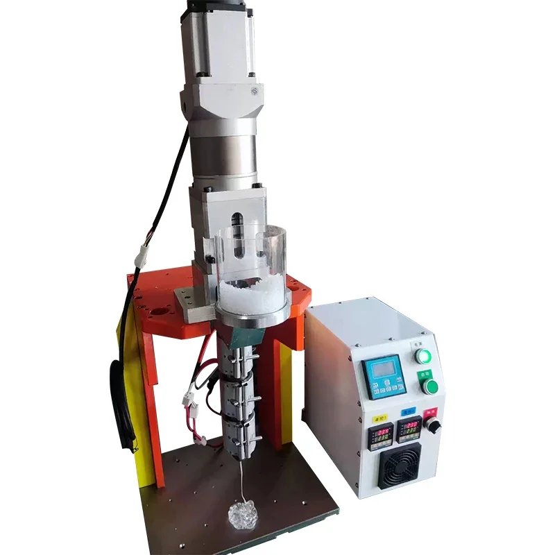 Electric 3D Printing Extruder Vertical Extruder 1200W Inje ction Molding Machine Desktop Laboratory Plastic ABS PP Extruder