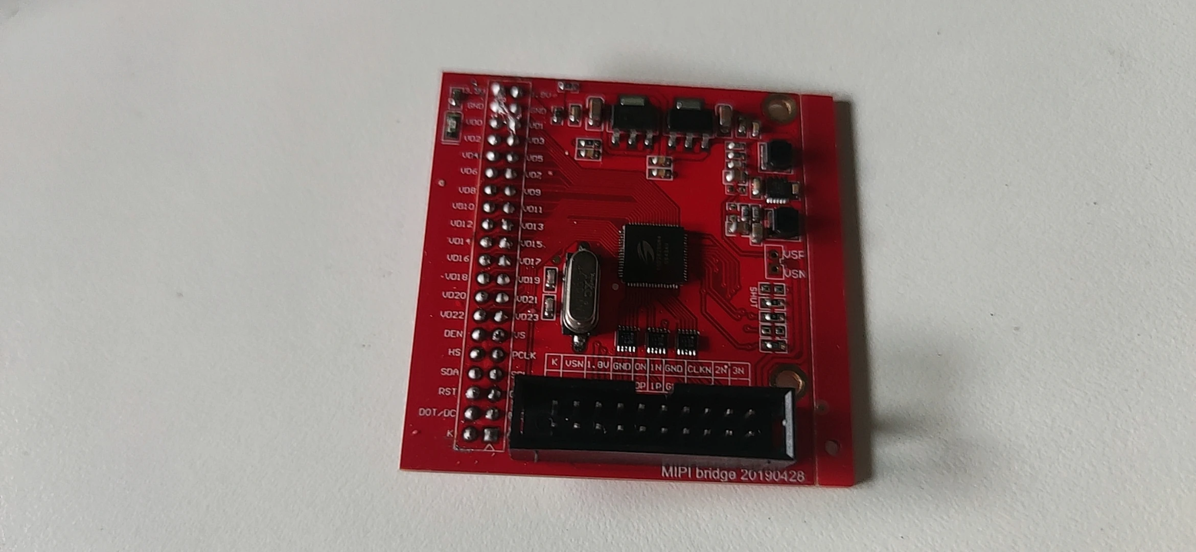 SSD2828 اختبار الأساسية مجلس MIPI واجهة 4-قناة إشارة نقل المجلس