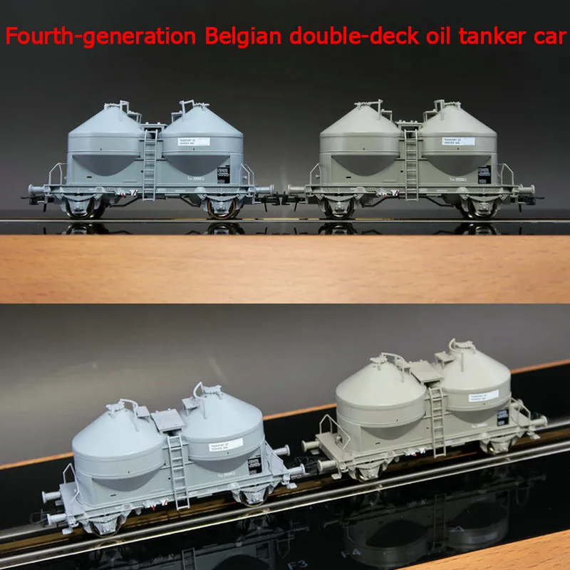 

ROCO 1/87 Toy Train Set 76072 Fourth Generation Belgian Double Oil Tanker Car Finely Crafted Car Set Boys Toy Gift