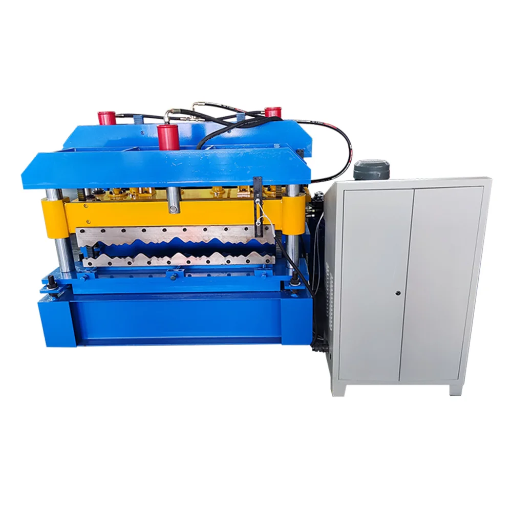 Glazed Tile Sheet Roll Forming Making Machine Multi-Function Metal Frame Forming Tool for Manufacturing Roof Tiles Customized