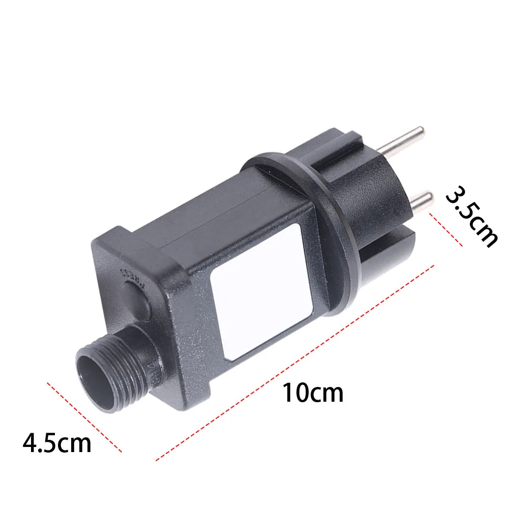 Transformador de bajo voltaje Transformador de luz LED de hadas Enchufe de cadena de luz ignífugo 8 modos 4,5 V/24 V/31 V para decoraciones de Halloween