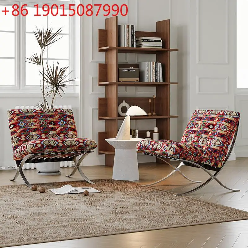 

Одноместное кресло ваби-саби в средневековом стиле, дизайнерское кресло для отдыха на балконе для гостиной