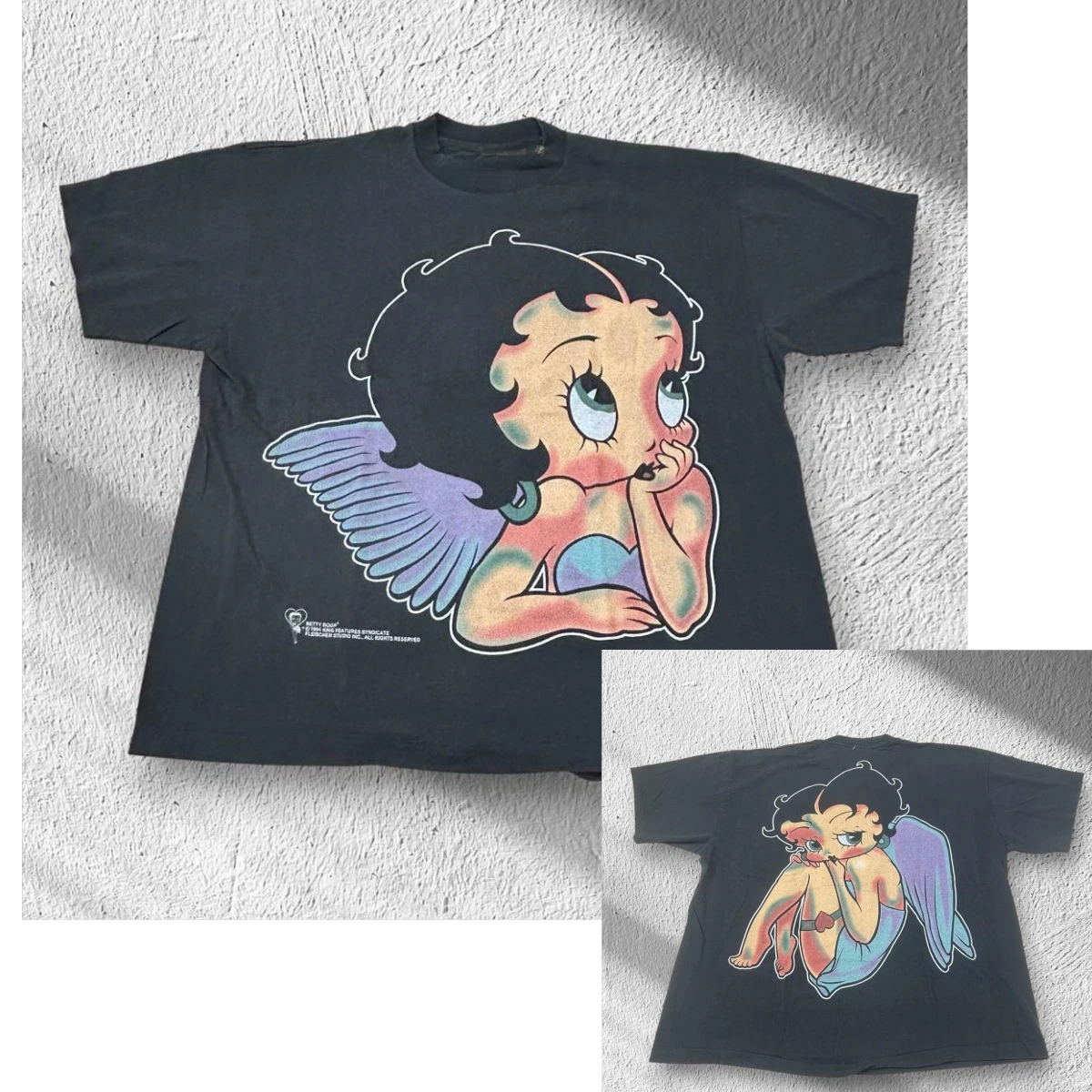 Feisty and Bold Betty Boop T-Shirt Cotton Graphic Tee Men Women Summer Streetwear view 6