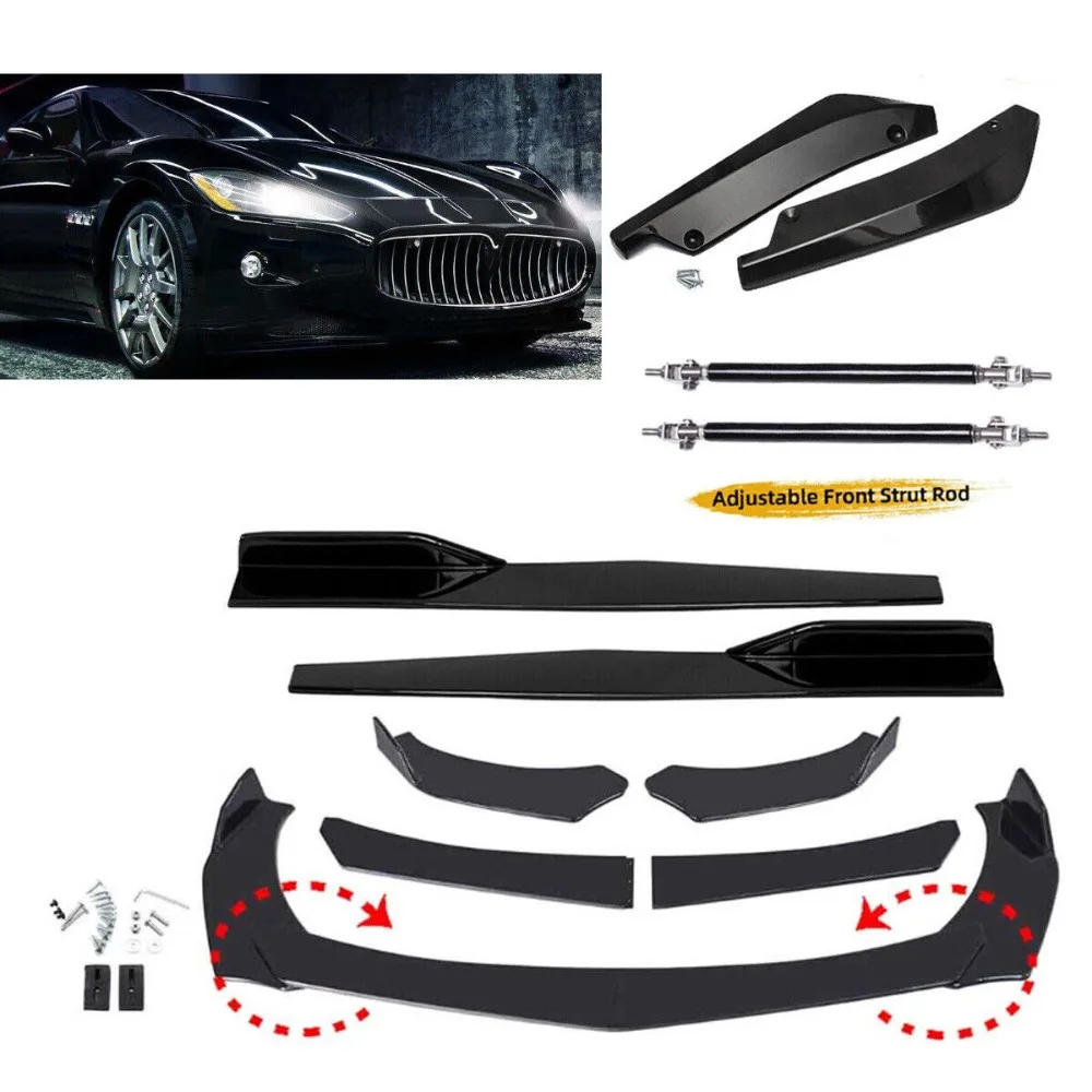 

For Maserati Quattroporte Front Bumper Spoiler Splitter Body Side Skirt Rear Lip United States