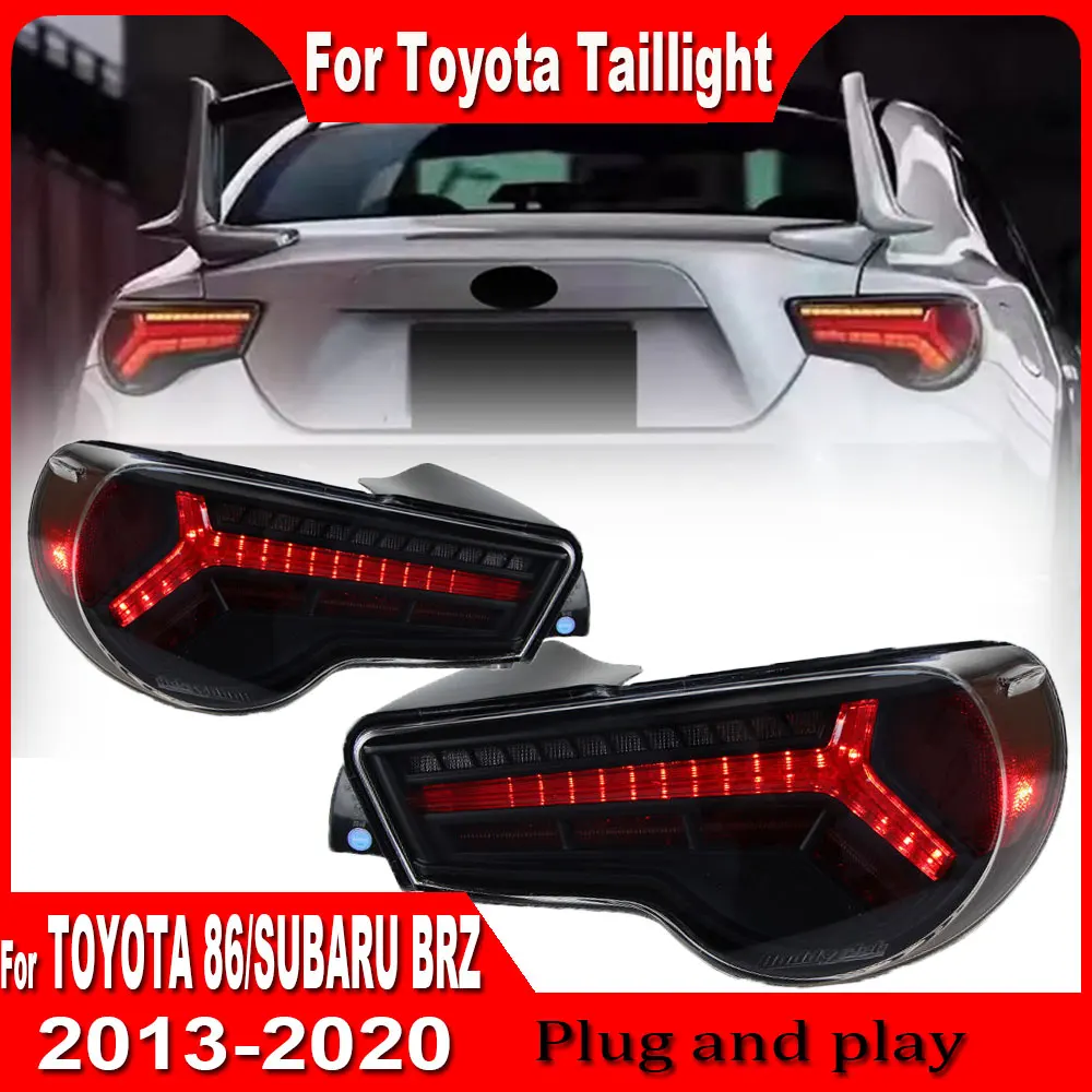 LED Tail Lamp for Toyota GT86 LED Tail Light 2013 2014-2020 Subaru BRZ FT86 Rear Fog Brake Turn Signal Automotive Accessories