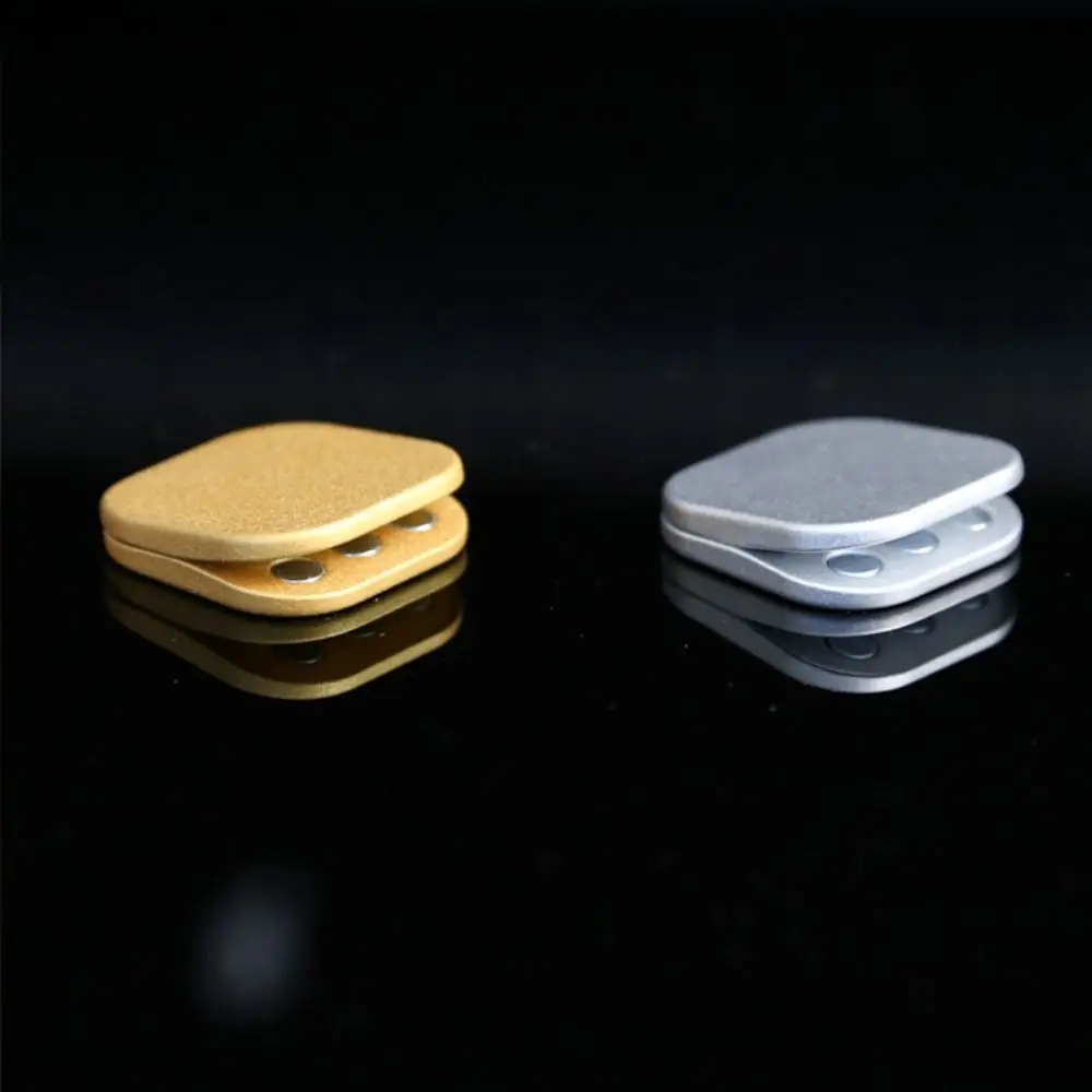 Hand Spinner Button Keys Fidget Cliker Zinc Alloy Enhanced Focus Magnetic Fidget Slider Sensory Haptic Metal Fidget ADHD Autism