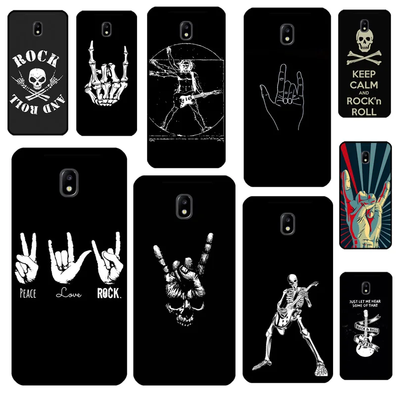 

Rock Roll Skull For Samsung Galaxy M11 M21 M31 M13 M33 M35 M53 M55 M15 M14 M34 M54 M12 M32 M52 M06 M16 Case