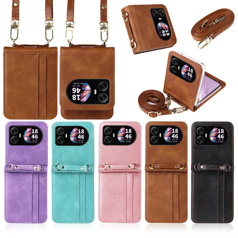 Leather Phone Case For Blackview Hero 10 2024 Wallet Cover With Lanyard Card Holder Funda Coque